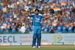 Ruturaj reigns supreme in Raipur with a classy maiden ODI hundred