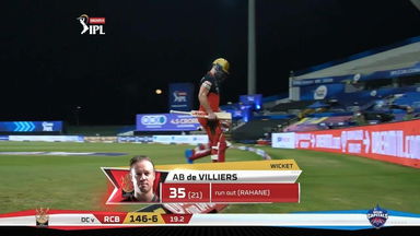 M55: DC vs RCB – AB de Villiers Wicket