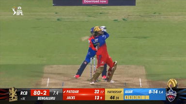 M62: RCB vs DC – Rajat Patidar Six