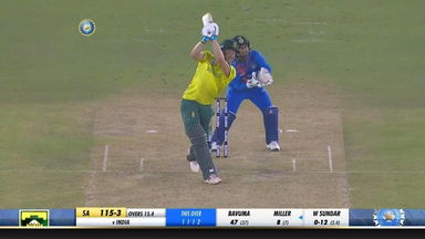 IND vs SA 2019, 2nd T20I: David Miller Six