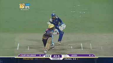Q2: MI vs KKR – Suryakumar Yadav Six