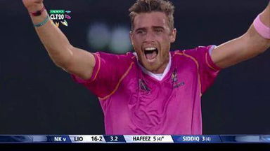 CLT20 2014 Q3: NK vs LIO  –   Fall Of Wickets
