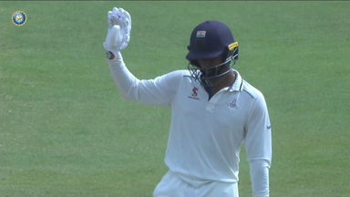 Ranji Trophy 2025-26, Tamil Nadu vs Vidarbha: Baba Indrajith's fighting knock of 77*(189)