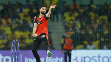 Bamboozled: Markande rips one through the gates of Rayudu