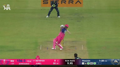 IPL 2026 M09: GT vs RR - Shimron Hetmyer Six
