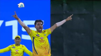 Chahar's ice cool 3-wicket haul