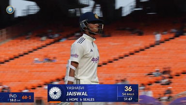 IND vs WI 2025, 1st Test: Yashasvi Jaiswal Wicket