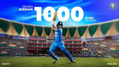 MILESTONE UNLOCKED! Ishan Kishan gets to 1000 ODI runs