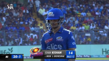 M69: MI vs SRH –  Ishan Kishan  Wicket