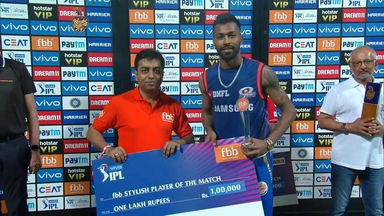 M47: KKR vs MI – fbb Stylish Player of the Match – Hardik Pandya