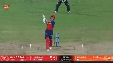 IPL 2026 M49: SRH vs PBKS - Cooper Connolly Six