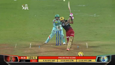 M31: LSG vs RCB – Faf Du Plessis Six