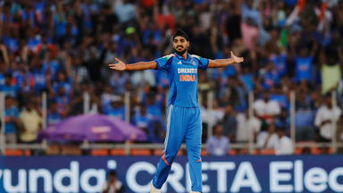 Double-strike: Arshdeep Singh's successful powerplay bowling display