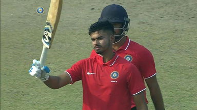 Shreyas Iyer's 148-run batting mastery