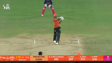IPL 2026 M21: SRH vs RR - Nitish Kumar Reddy Six
