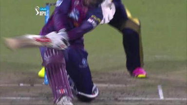 M45: KKR vs RPS – Usman Khawaja Wicket