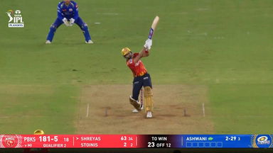 IPL 2025 Q2: PBKS vs MI - Shreyas Iyer Six