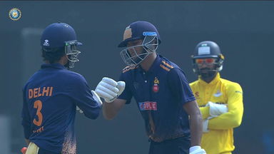 SMAT 2025, Delhi vs Tamil Nadu: Yash Dhull leads Delhi's charge in the chase with 71(46)