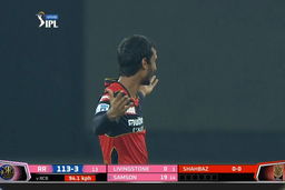 Shahbaz Ahmed's double-wicket over
