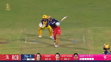 Six: Match 9, Royal Challengers Bengaluru vs UP Warriorz, WPL 2025: Danni Wyatt Six