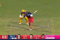 Six: Match 9, Royal Challengers Bengaluru vs UP Warriorz, WPL 2025: Danni Wyatt Six
