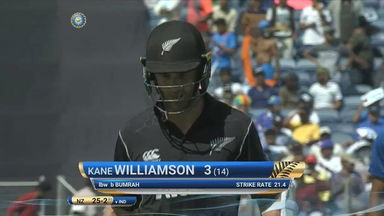 IND vs NZ 2017, 2nd ODI: Kane Williamson Wicket