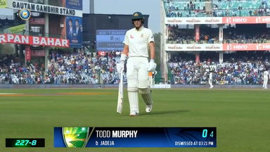 IND vs  AUS 2023, 2ND Test: Todd Murphy  Wicket
