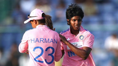 Arundhati Reddy leads India's bowling charge