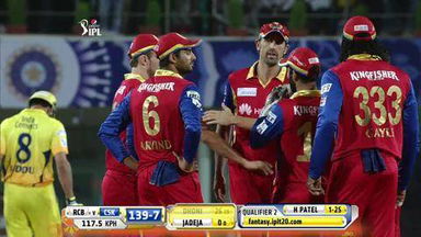 M59: CSK vs RCB – MS Dhoni Wicket