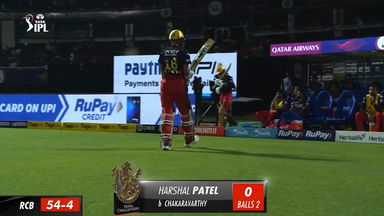 M09: KKR vs RCB – Harshal Patel Wicket