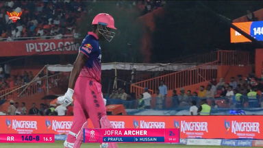 IPL 2026 M21: SRH vs RR - Jofra Archer Wicket