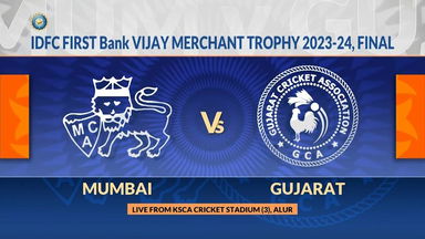 Vijay Merchant Trophy 2023/24, Final Mumbai vs Gujarat Day 1: Match Highlights
