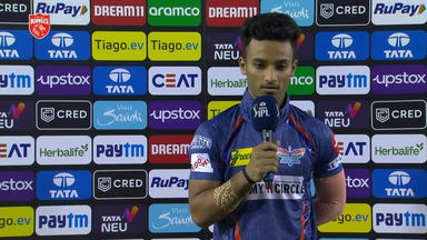 M38: PBKS vs LSG – Ayush Badoni Interview