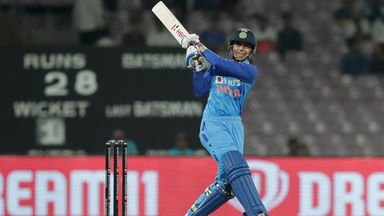 3 * 4: Smriti Mandhana's hat-trick of fours