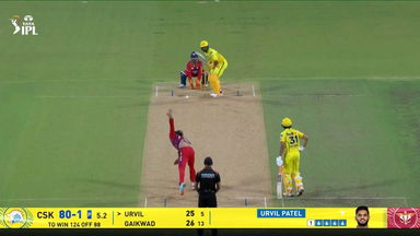 IPL 2026 M53: CSK vs LSG - Urvil Patel Six
