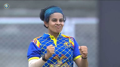 Senior Women's T20 Trophy 2025, Karnataka vs Delhi: Sahana Pawar's excellent double delight over