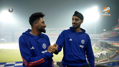 Mohd. Siraj rates Arshdeep Singh's Siraj-esque celebration