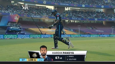 M35: KKR vs GT – Hardik Pandya Wicket