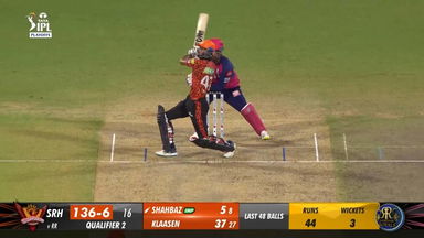 Q2: SRH vs RR – Shahbaz Ahmed Six