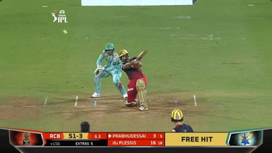 M31: LSG vs RCB – Suyash S Prabhudessai Six