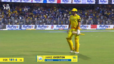 IPL 2026 M33: MI vs CSK - Jamie Overton Wicket