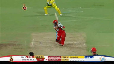 M24: RCB vs CSK – Mandeep Singh Six