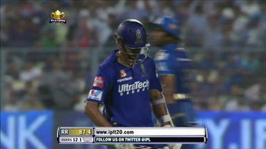M75: RR vs MI – Rahul Dravid Wicket