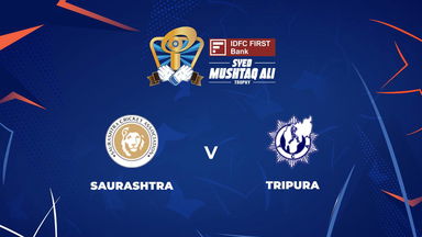 SMAT 2025, Saurashtra vs Tripura: Match Highlights
