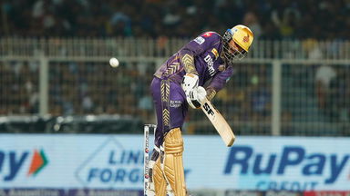 Venkatesh Iyer stabilises KKR with 42(21)