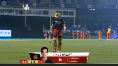 M36: RCB vs SRH – Anuj Rawat Wicket