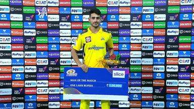 M33: MI vs CSK – Man of the Match – Mukesh Choudhary