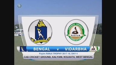 Ranji Trophy 2017-18: Bengal vs Vidarbha - Day 4 Highlights
