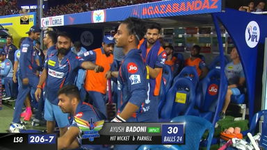 M15: RCB vs LSG – Ayush Badoni Wicket