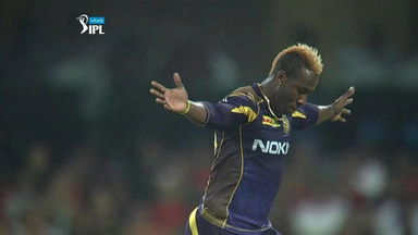 Andre Russell's twin strike in one over